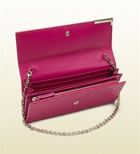 pink gucci chain wallet|Gucci wallet on chain sale.